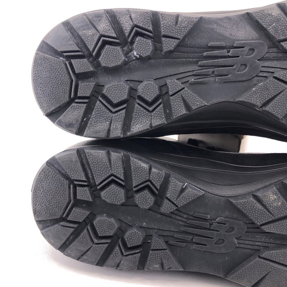New Balance 3020 Black Leather Athletic Chukka Boots 14 EE main image 5